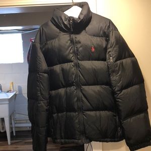 Polo puffer coat